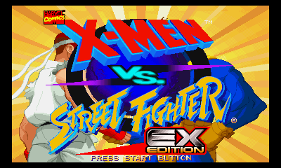 Play <b>X-Men vs. Street Fighter - EX Edition</b> Online